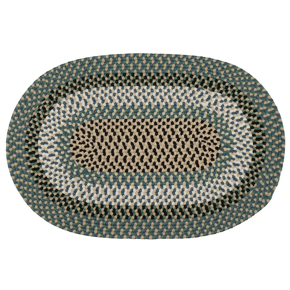 Colonial Mills New Age Farmhouse Lakeside Multicolor Reversible Oval