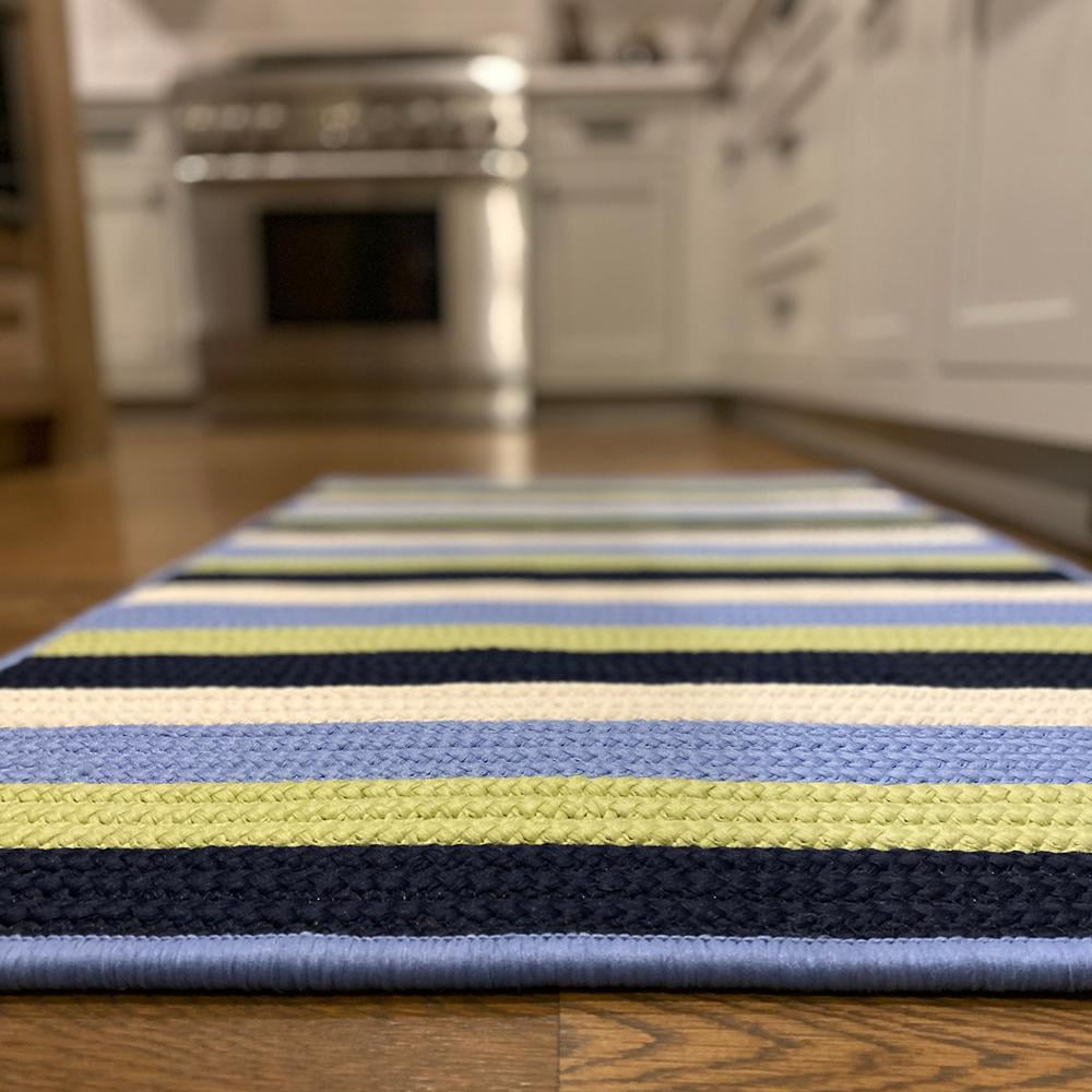 NW35R024X060S Norwood - Blue Green 2x5 Rug, 100% Polypropylene - Runner (Rectangle).