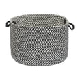 thumbnail image 1 of OT49R132X132S Outdoor Houndstooth Tweed - Black 11' square Rug, 100% Polypropylene - Square., 1 of 7