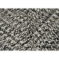 thumbnail image 1 of Colonial Mills Ocean's Edge Braided Indoor/ Outdoor Area Rug Black Lace 5' x 7' 5' x 8' Ivory Rectangle, 1 of 5