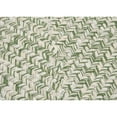 thumbnail image 1 of Colonial Mills Ocean's Edge Braided Indoor/ Outdoor Area Rug Grass Green 3' x 5' 3' x 5' White, Off-White, Green Rectangle, 1 of 5