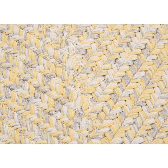 Colonial Mills Ocean's Edge Braided Indoor/ Outdoor Area Rug Sun Streak 5' x 8' 5' x 8' Rectangle