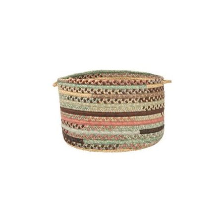 Colonial Mills Olivera Basket Braided Multi Area Rugs 14"x14"x10"