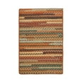 thumbnail image 1 of Olivera Warm Chestnut Braided Kitchen Rug - Size: Oval 7' x 9', 1 of 4