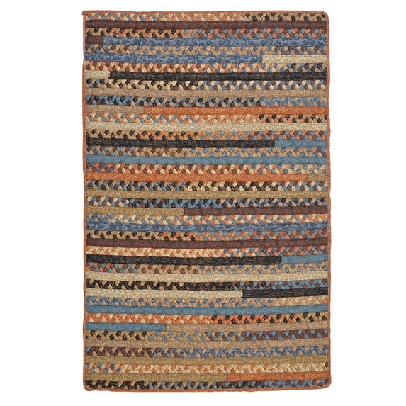 Colonial Mills Olivera Rectangle Braided Multi Area Rugs 6x6