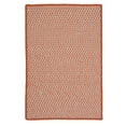 thumbnail image 1 of OT19R048X048S Outdoor Houndstooth Tweed - Orange 4 square Rug, 100% Polypropylene - Square., 1 of 2