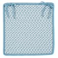 thumbnail image 1 of Colonial Mills Set of 4 Baby Blue Handmade Braided Chair Pad 15", 1 of 2