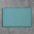 thumbnail image 1 of OT57R120X120S Outdoor Houndstooth Tweed - Turquoise 10 square Rug, 100% Polypropylene - Square., 1 of 2