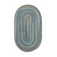 thumbnail image 1 of Oval Rug New England Braid - Seafoam 2' x 3', 1 of 5