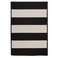thumbnail image 1 of PG44R072X096S Pershing - Black 6x8 Rug, 100% Polypropylene - Rectangle., 1 of 2