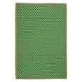 thumbnail image 1 of Colonial Mills IM63R024X072S 2 x 6 ft. Point Prim Braided Rug, Leaf Green, 1 of 7