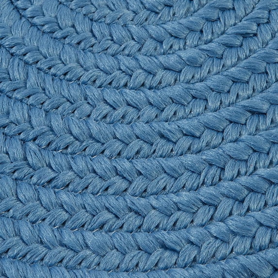 PO55R042X066 Port Royale - Blue 42"x66" Rug, 100% Polypropylene - Oval.