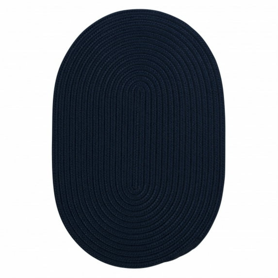 PO52R108X108 Port Royale - Navy 9x9 Rug, 100% Polypropylene - Round.