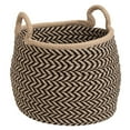 thumbnail image 1 of Colonial Mills Prevé Indoor/Outdoor Basket - Taupe & Black 12"x12"x12", 1 of 3