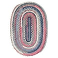thumbnail image 1 of Print Party Ovals Blue Area Rug, Round 10', 1 of 6