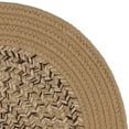 thumbnail image 1 of Colonial Mills 2' x 7' Beige All Purpose Bordered Handcrafted Reversible Oval Area Throw Rug Runner, 1 of 2