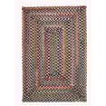 thumbnail image 1 of Colonial Mills 2' x 4' Blue and Red Braided Reversible Rectangular Area Throw Rug, 1 of 3