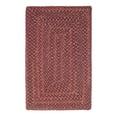 thumbnail image 1 of 7' x 10' Red and Green All Purpose Handcrafted Reversible Rectangular Area Throw Rug, 1 of 2