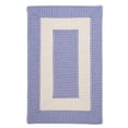 thumbnail image 1 of Colonial Mills 2' x 8' Purple and White Braided Rectangular Area Throw Rug Runner, 1 of 2