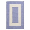 thumbnail image 1 of Colonial Mills 3' x 5' Purple and White Braided Rectangular Area Throw Rug, 1 of 2
