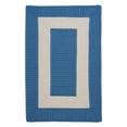 thumbnail image 1 of Colonial Mills Rope Walk Braided Blue Area Rug 4x6, 1 of 2