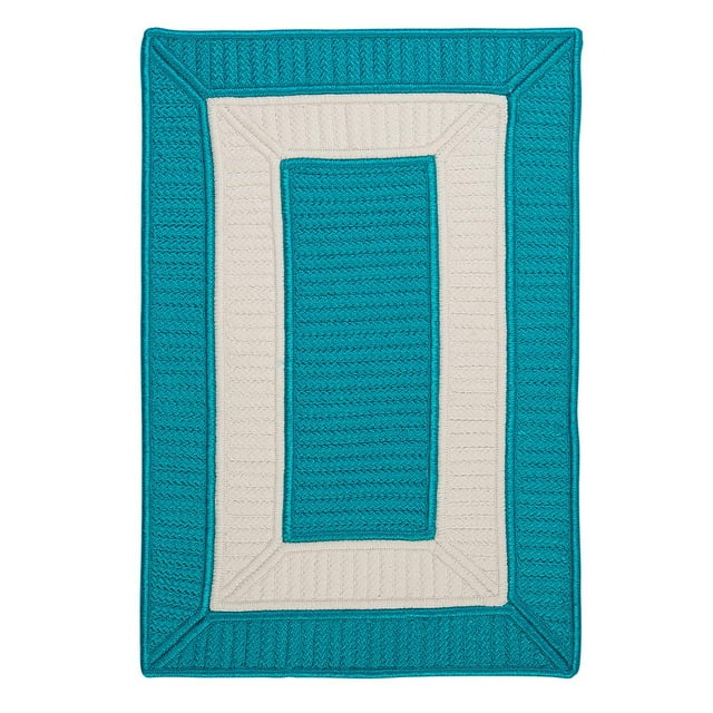 Colonial Mills Rope Walk - Turquoise 4' square