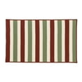 thumbnail image 1 of Rudolf Reversible Holiday Rug Red/Green/White 42" x 66", 1 of 5