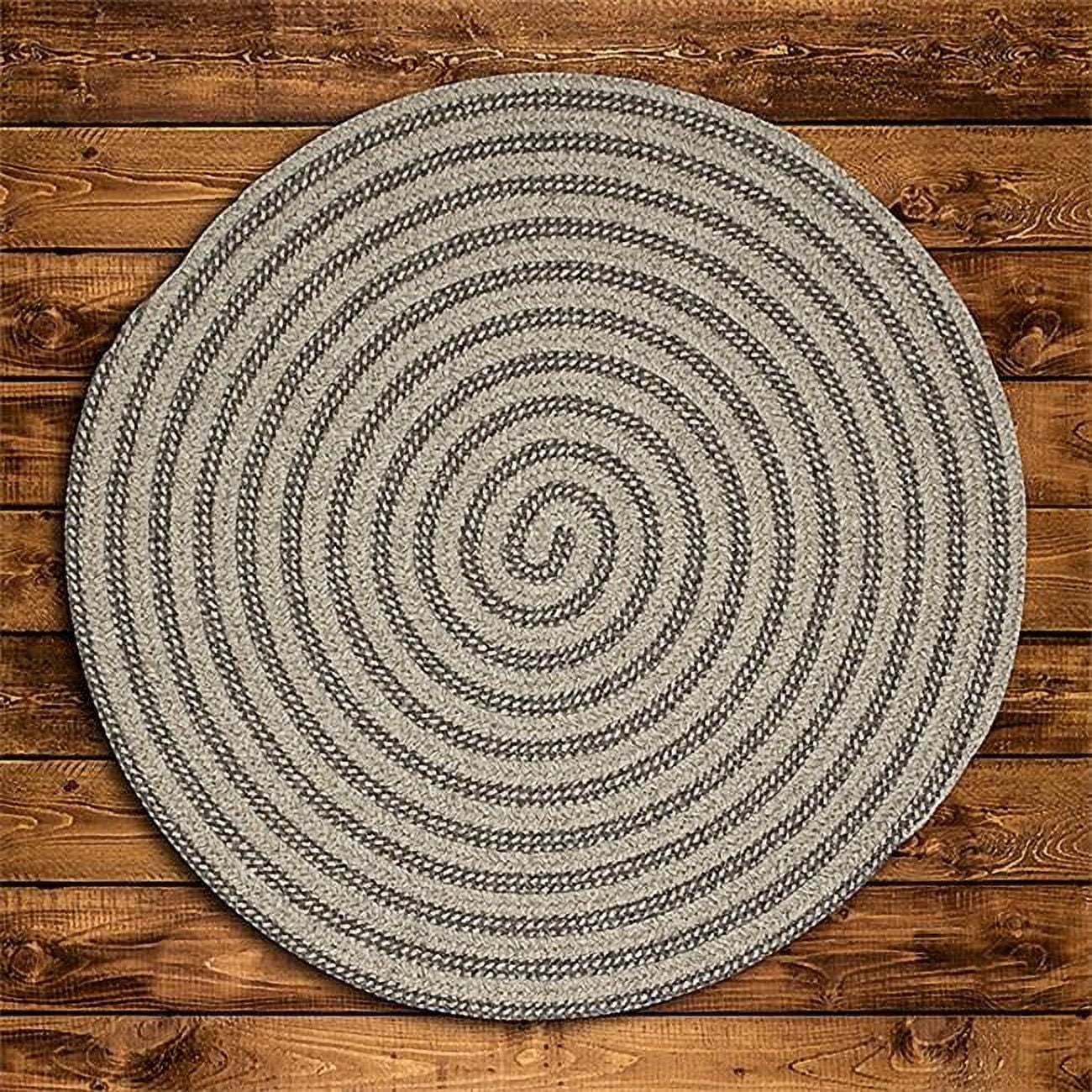 Colonial Mills Rug 7 x 7 ft. Woodland All-Natural Round Braided Rug ...