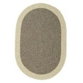 thumbnail image 1 of Colonial Mills Rug  8 x 11 ft. Hudson Oval Braided Rug Dark Gray, 1 of 1