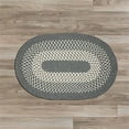 thumbnail image 1 of Colonial Mills Rug  8 x 8 ft. Jackson Round Braided Rug Gray, 1 of 1