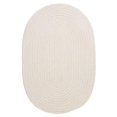 thumbnail image 1 of Colonial Mills Rug  Boca Raton Braided Rug - White - 12ft x 15ft, 1 of 1