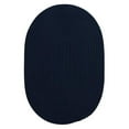 thumbnail image 1 of Colonial Mills Rug  Boca Raton Navy 12ft Round Braided Rug - 100% Polypropylene Material, 1 of 1