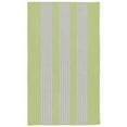 thumbnail image 1 of Colonial Mills Rug  Everglades Vertical Stripe Braided Area Rug Horizon Green - 5 x 8 ft., 1 of 1