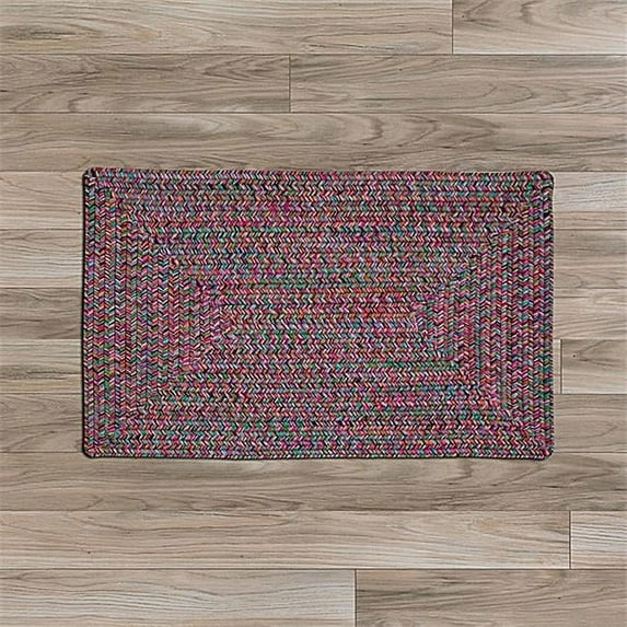 Colonial Mills Rug KC77R120X120R 10 x 10 ft. Kicks Cove Rectangle Square Braided Rug Jewel