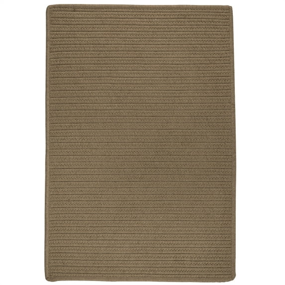 Colonial Mills Sunbrella Solid- Mushroom 5'x7'