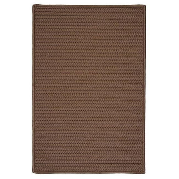 Colonial Mills Rug Simply Home Solid Braided Rug - Cashew - 8ft x 11ft