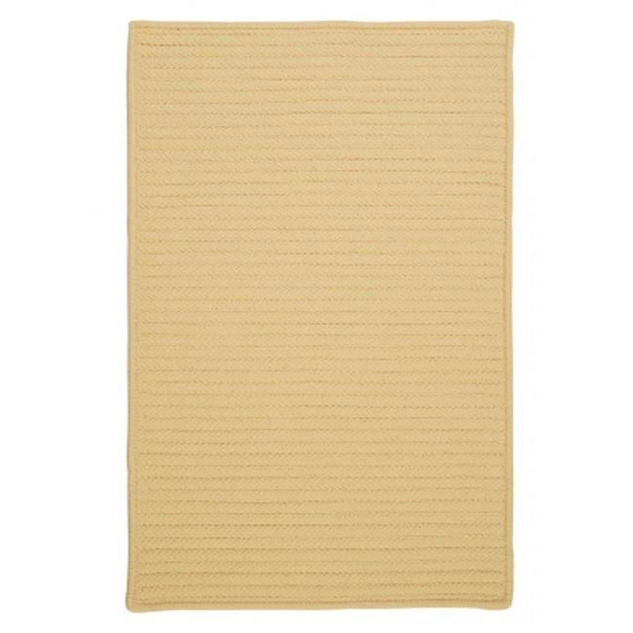 Colonial Mills Rug Simply Home Solid Braided Rug - Pale Banana - 3 ft ...
