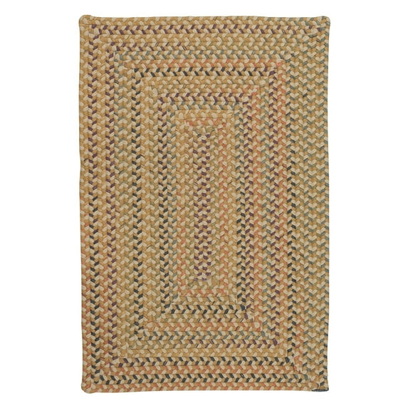 Colonial Mills Rustic Indoor Braided Rug Natural 4X6 4' x 6' Kitchen, Living Room, Bedroom Rectangle
