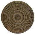 thumbnail image 1 of Colonial Mills 8' Green and Brown Braided Round Area Throw Rug, 1 of 2