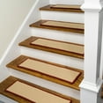thumbnail image 1 of Colonial Mills SV20A008X028S-7 8 x 28 in. Seville Stair Tread Mats, Red - Set of 7, 1 of 3