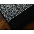 thumbnail image 1 of 12' x 15' Black and White All Purpose Handcrafted Reversible Rectangular Area Throw Rug, 1 of 12