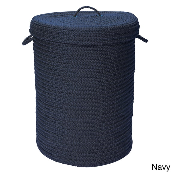 Colonial Mills Savvy Textured Portable Lidded Storage Hamper