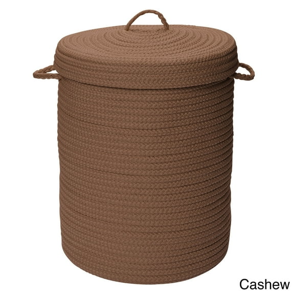 Colonial Mills Savvy Textured Portable Lidded Storage Hamper
