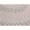 thumbnail image 1 of Colonial Mills 8' x 10' Pink, Gray and White Reversible Oval Nursery Rug, 1 of 2