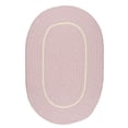 thumbnail image 1 of Colonial Mills Silhouette Braided Pink Area Rug 2x6, 1 of 11