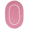 thumbnail image 1 of Colonial Mills Silhouette Braided Pink Area Rug 5x8, 1 of 11
