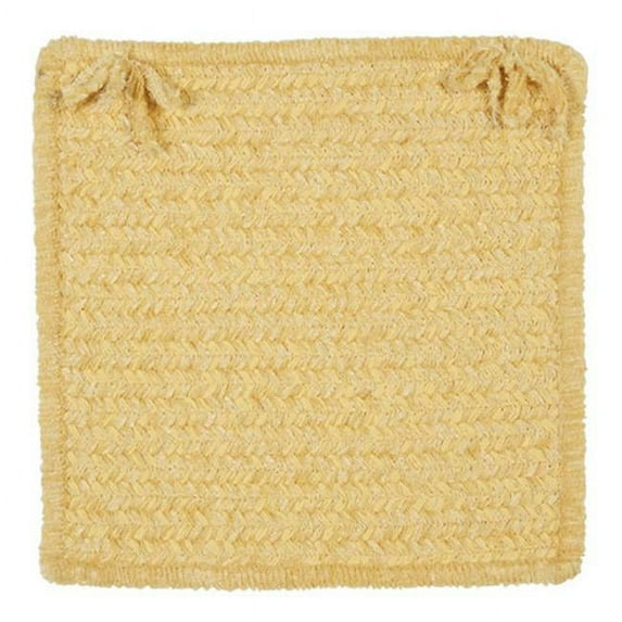 Colonial Mills Simple Chenille Chair Pad - Dandelion - Single Rug