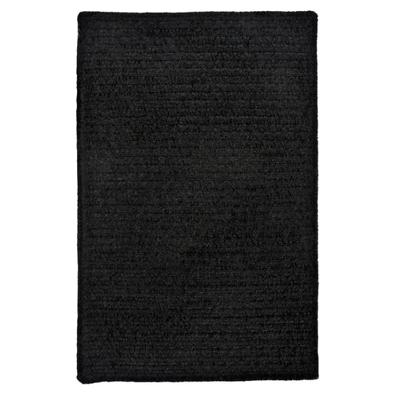 Simple Chenille - Black 2'x8'