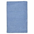 thumbnail image 1 of Colonial Mills 4' x 6' Petal Blue Rectangular Braided Area Throw Rug, 1 of 2