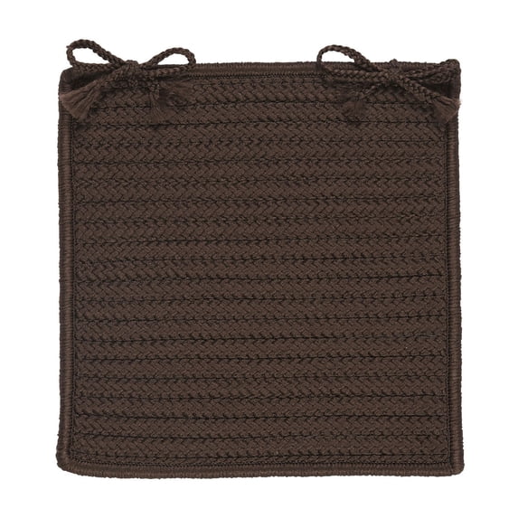 Colonial Mills Simply Home Solid - Mink Chair Pad (set 4)